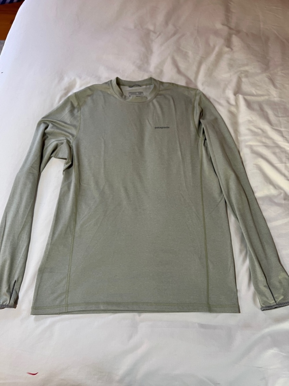 Patagonia Men’s Long-Sleeve Crew Tee - Sage